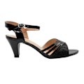 Miniatyrbild 1 av 3: Where's That From Dam/Dam Stormi Buckle Bred Low Heel San Black 7 UK Wide