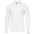 Miniatyrbild 1 av 2: Nimbus Carlington Deluxe långärmad poloskjorta 4XL vit White 4XL
