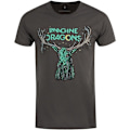 Miniatyrbild 2 av 2: Imagine Dragons Unisex Vuxen Elk in Stars T-Shirt L Charcoal Grå Charcoal Grey L