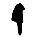 Miniatyrbild 3 av 3: Bella + Canvas Dam/Damer Fleece Crop Hoodie XL Svart Black XL