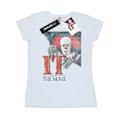 Miniatyrbild 1 av 5: It (1990) Dam/Dam Distressed Poster Bomull T-Shirt XL Vit White XL