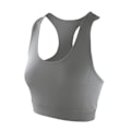 Miniatyrbild 1 av 2: Spiro Dam/Damer Impact Softex Plain Crop Top XL Cloudy Grey Cloudy Grey XL