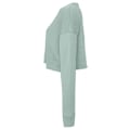 Miniatyrbild 3 av 3: Bella + Canvas Damkorsad Crew Fleece Topp M Dammig Blå Dusty Blue M