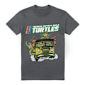Miniatyrbild 1 av 5: Teenage Mutant Ninja Turtles Herr Van T-Shirt 4XL Gråmelerad Charcoal 4XL