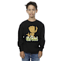 Miniatyrbild 2 av 4: Guardians Of The Galaxy Boys Groot Dancing Sweatshirt 3-4 år Black 3-4 Years