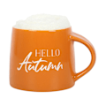 Miniatyrbild 2 av 3: Something Different Hello Autumn Mugg och Sock Set One Size Oran Orange/White One Size