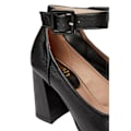 Miniatyrbild 4 av 4: Faith Dam/Damer Celine Hög Klack Klackskor 8 UK Bla Black 8 UK