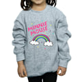 Miniatyrbild 3 av 5: Disney Girls Minnie Mouse Rainbow Dots Sweatshirt 5-6 år Spo Sports Grey 5-6 Years