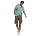 Miniatyrbild 3 av 5: Animal Mens Haze Organic Cargo Shorts 36R Green Green 36R