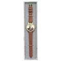 Miniatyrbild 4 av 4: Harry Potter Unisex Vuxen Hogwarts Analog Klocka One Size Brun Brown/Gold One Size