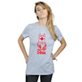 Miniatyrbild 2 av 5: Scooby Doo Dam/Damer Crazy Cool Bomull Boyfriend T-Shirt S Sports Grey S