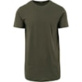Miniatyrbild 1 av 2: Bygg ditt varumärke Herrformad lång kortärmad T-shirt S Oliv Olive S