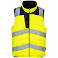 Miniatyrbild 1 av 6: Portwest PW3 Varsel Vändbar Kroppsvärmare för Män S Gul/Svart Yellow/Black S