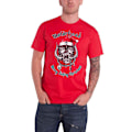 Miniatyrbild 1 av 3: Motorhead Unisex Vuxen Jul 2017 Baktryck Bomull T-shirt Red M