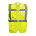Miniatyrbild 1 av 2: Portwest Madrid Mesh Hi-Vis Väst M Gul Yellow M