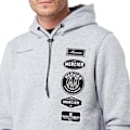 Miniatyrbild 2 av 4: Mercier Herr Mono Hybrid Hoodie L Gråmelerad Grey Marl L