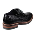 Miniatyrbild 2 av 4: Base London Woburn Hi Shine Läder Brogue Sko 10 UK Svart Black 10 UK