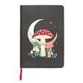Miniatyrbild 1 av 4: Something Different Mushroom A5 Notebook One Size Svart Black One Size