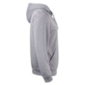 Miniatyrbild 4 av 4: Clique Unisex Vuxen Basic Active Hoodie M Grå Melange Grey Melange M