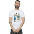 Miniatyrbild 2 av 3: Fantastiska vidunder Mäns Chibi Newt T-shirt 4XL Vit White 4XL