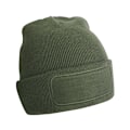 Miniatyrbild 2 av 2: Beechfield Unisex Vuxen Patch Mössa One Size Olivgrön Olive Green One Size