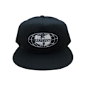 Miniatyrbild 4 av 4: Wu-Tang Clan Unisex Vuxen World Wide Snapback Cap One Size Blac Black One Size