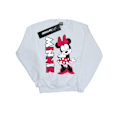 Miniatyrbild 1 av 3: Disney Girls Minnie Mouse Giggling Sweatshirt 7-8 år Vit White 7-8 Years