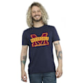 Miniatyrbild 2 av 3: Netflix Mens Sex Education Moordale Cracked M Logo 2 T-Shirt XL Navy Blue XL