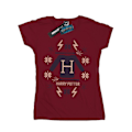 Miniatyrbild 1 av 3: Harry Potter Dam/Damjul Jul Stickad Bomull T-shirt XXL Bourgogne Burgundy XXL