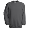 Miniatyrbild 1 av 2: B&C Unisex Set-in Sweatshirt S Stålgrå Steel Grey S
