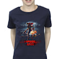 Miniatyrbild 3 av 4: Netflix Boys Stranger Things Pumpa Upside Down T-shirt 12-13 Navy Blue 12-13 Years