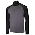 Miniatyrbild 3 av 5: Dare 2B Fuser Core Stretch Halvzip Termisk Topp 3XL Ebony Ebony Grey 3XL