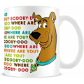 Miniatyrbild 1 av 4: Scooby Doo Var Är Du? Mugg En Storlek Vit/Brun White/Brown One Size