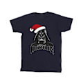 Miniatyrbild 1 av 3: Star Wars Pojkar Avsnitt IV: Ett Nytt Hopp Darth Vader Humbug T-Shirt Navy Blue 5-6 Years