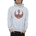 Miniatyrbild 3 av 5: Star Wars Rogue One I´m One With The Force Alliance Emblem - Herrtröja Heather Grey M