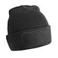 Miniatyrbild 1 av 2: Beechfield Unisex Vuxen Patch Beanie One Size Svart Black One Size