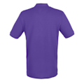 Miniatyrbild 2 av 3: Henbury Herr Modern Fit Bomull Pique Poloshirt XXL Lila Purple XXL