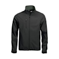 Miniatyrbild 1 av 5: Clique Basic Soft Shell-jacka för män 4XL Svart Black 4XL