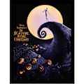Miniatyrbild 1 av 3: Nightmare Before Christmas Konst Inramad Poster 40cm x 30cm Svart/ Black/Yellow/Orange 40cm x 30cm