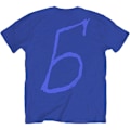 Miniatyrbild 2 av 2: Billie Eilish Unisex Vuxen Billie 5 Ryggtryck Bomull T-shirt M Blue M
