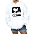 Miniatyrbild 3 av 5: Woodstock Girls Guitar Logo Hoodie 7-8 år Vit White 7-8 Years