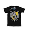 Miniatyrbild 1 av 5: Harry Potter Dam/Kvinnor Hufflepuff Crest Flat Bomull Boyfrie Black XL
