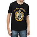Miniatyrbild 5 av 6: Harry Potter Pojkar Hufflepuff Bomull T-shirt 7-8 År Svart Black 7-8 Years