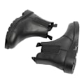 Miniatyrbild 5 av 5: Grafters Mens Grinder Safety Twin Gusset Läder Dealer Boots 1 Black 12 UK