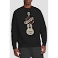 Miniatyrbild 4 av 4: Coco Unisex Vuxen Recuerdame Berömd Gitarr Ernesto Sweatshirt X Black XL