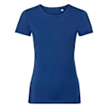 Miniatyrbild 1 av 2: Russell Womens/Ladies Authentic Pure Organic Tee XL Bright Roya Bright Royal Blue XL