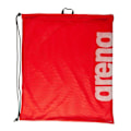 Miniatyrbild 1 av 2: Arena Swim Team Mesh Dragkedja Väska En Storlek Röd/Vit Red/White One Size