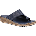Miniatyrbild 1 av 4: Hush Puppies Elissa Sandaler i Mocka för Kvinnor/Dam 7 UK Marinblå Navy 7 UK