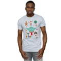 Miniatyrbild 2 av 3: Star Wars Yoda Jul T-shirt L Sports Grey för män Sports Grey L