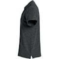 Miniatyrbild 3 av 4: Clique Herr Basic Melange Poloshirt XS Antracit Anthracite XS